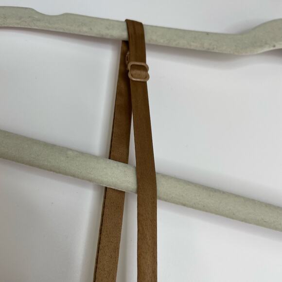 Lulu's Caramel Bodycon Faux Leather Mini Dress Size XL - Picture 7 of 16